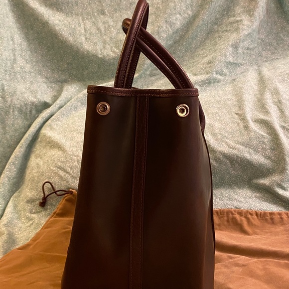 HERMES Amazonia / Buffalo Garden Party PM Tote Bag - Picture 9 of 16